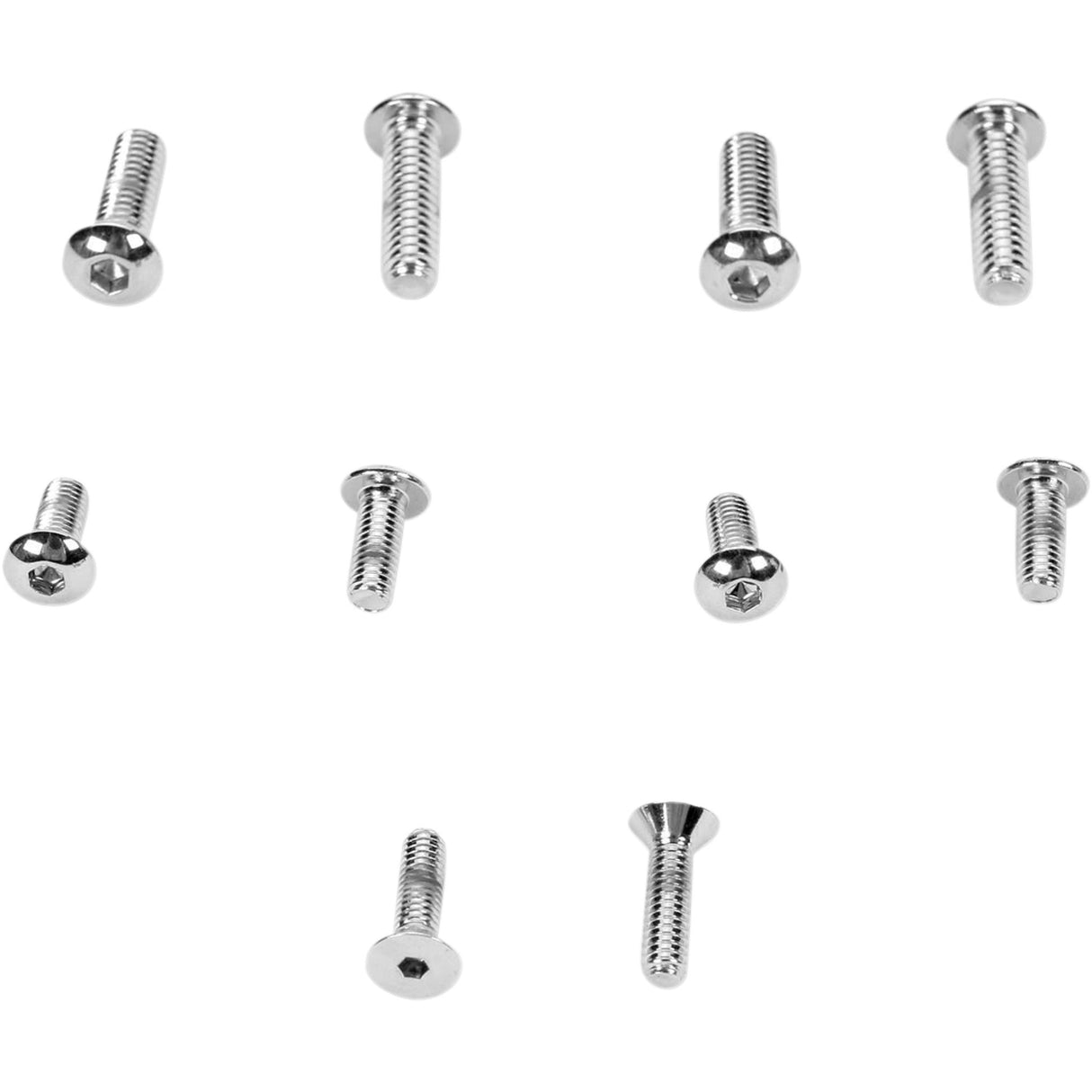DRAG SPECIALTIES DS-190720 Chrome Socket-Head Screws Socket Head - Master Cylinder Cover - Lever Mount