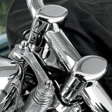 Drag Specialties Big Buffalo 1-1/2" Springer Handlebar Riser Kit Chrome For Harley Softail 1988-2009