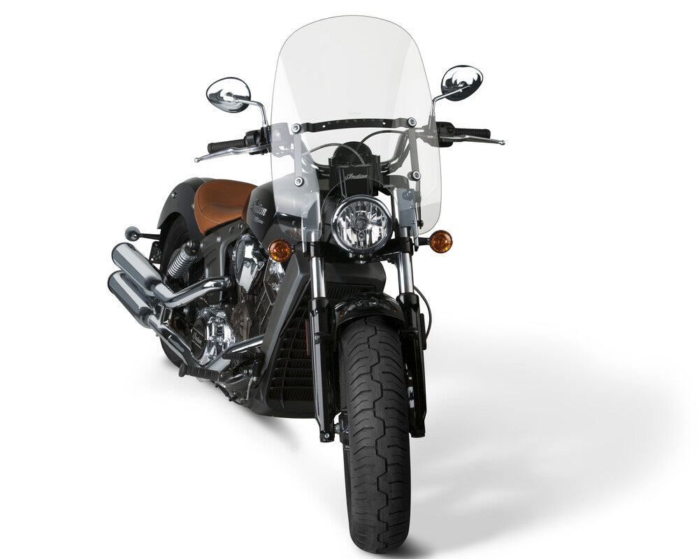 National Cycle 562-20106 N21203 SPARTAN WINDSHIELD CLEAR QUICK RELEASE 18.5"