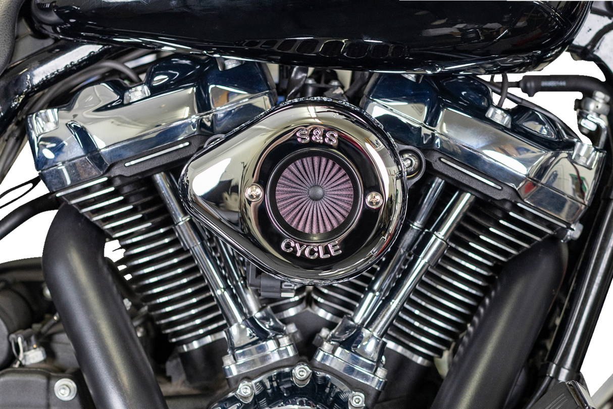 Air Stinger Stealth Air Cleaner Kit - Chrome - 1010-2961