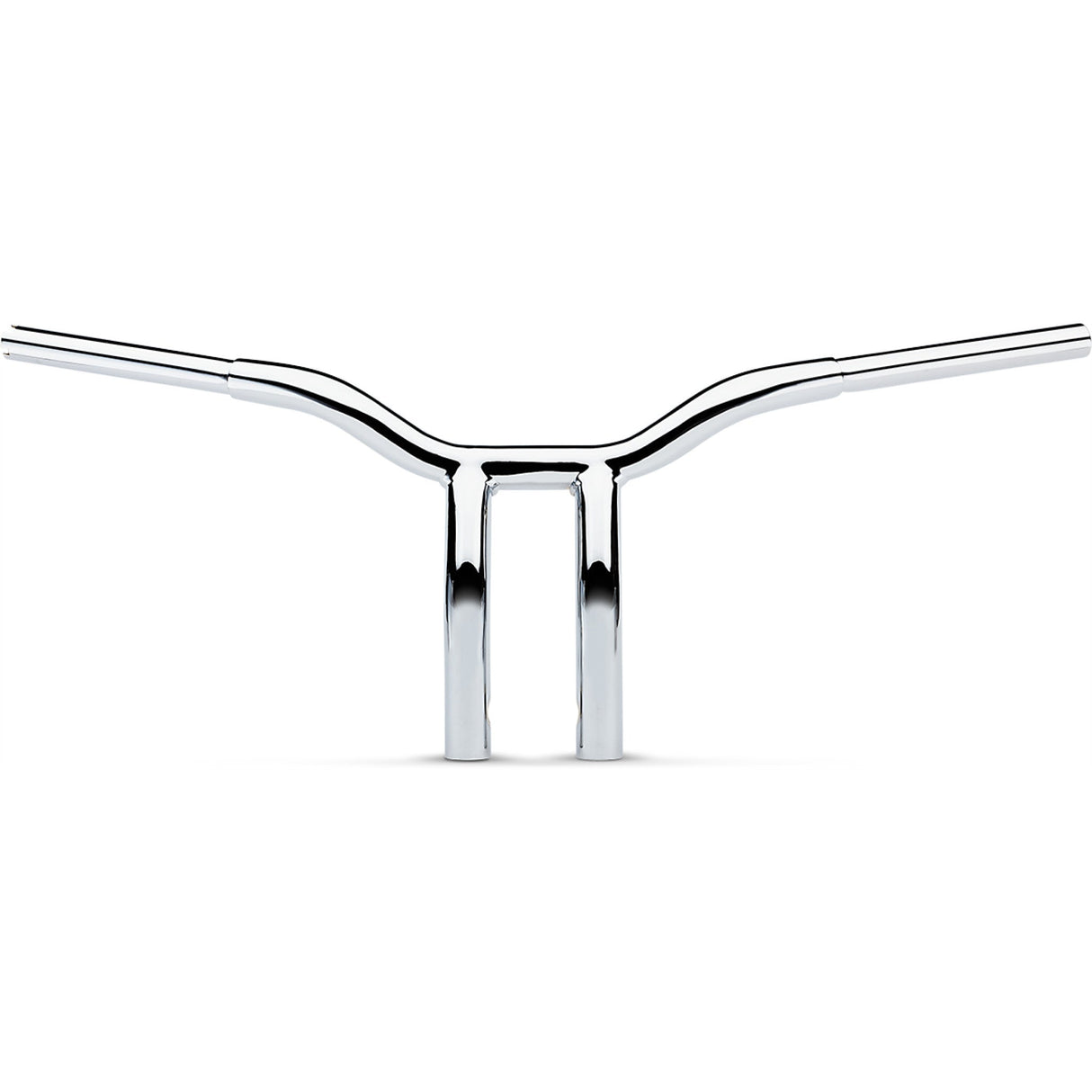 LA CHOPPERS 0601-4938 LA-7338-10 Kage Fighter Welded Bent-Riser Handlebar - One Piece - Bent - 10" - Chrome