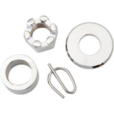 Colony Axle Spacer Nut Kit Rear - 9997-3 For Harley Sportster 1986-1999