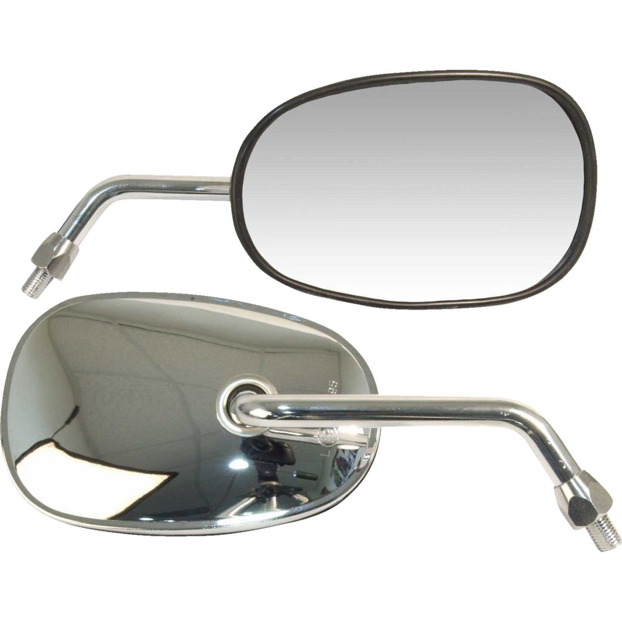 EMGO 0640-1566 20-29721 OEM-Style Replacement Mirror Mirror - OEM-Style Replacement - Rectangle - Chrome - Right