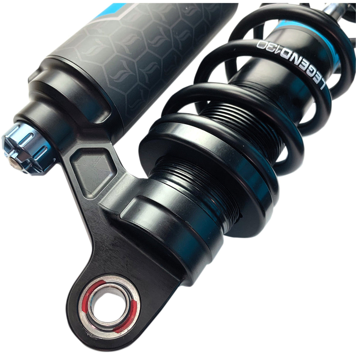 LEGEND SUSPENSION 1310-1900 1310-1900 Legend REVO ARC Piggyback Coil Suspension for FXR Models - REVO ARC Piggyback Shocks - Standard - Black - 14" - '84-'00 FXR