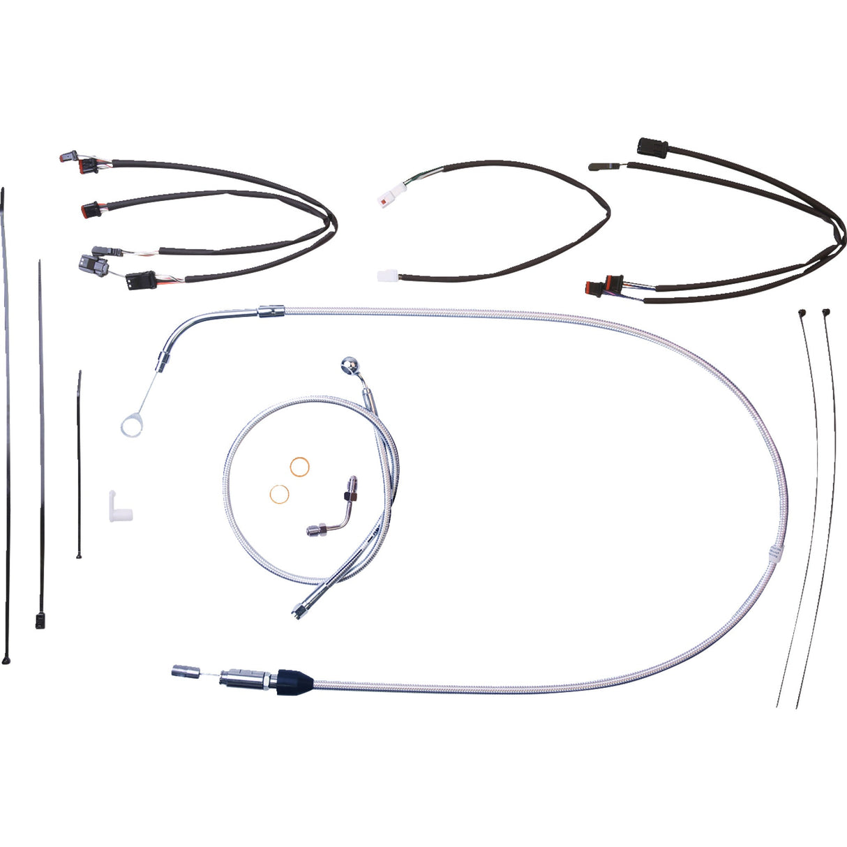 Magnum Shielding Cable Kit - 3871161 For Harley Softail 2018-2024