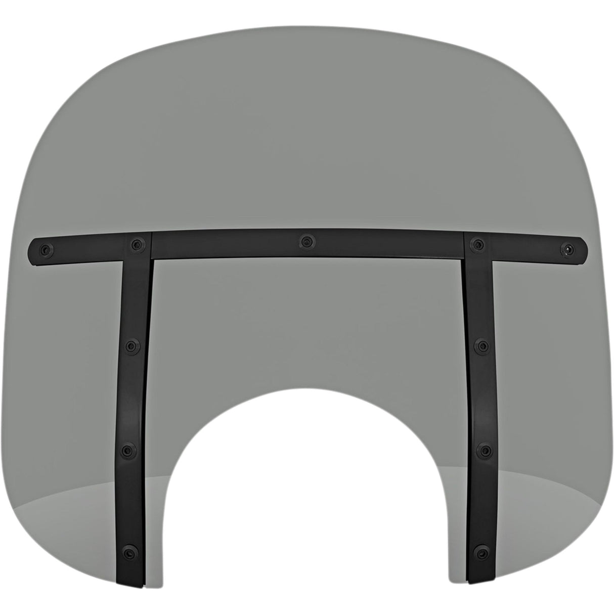 MEMPHIS SHADES 2313-0307 MEB35112 Memphis Fats Windshield Fats Windshield - 13" - Headlight - Black Smoke