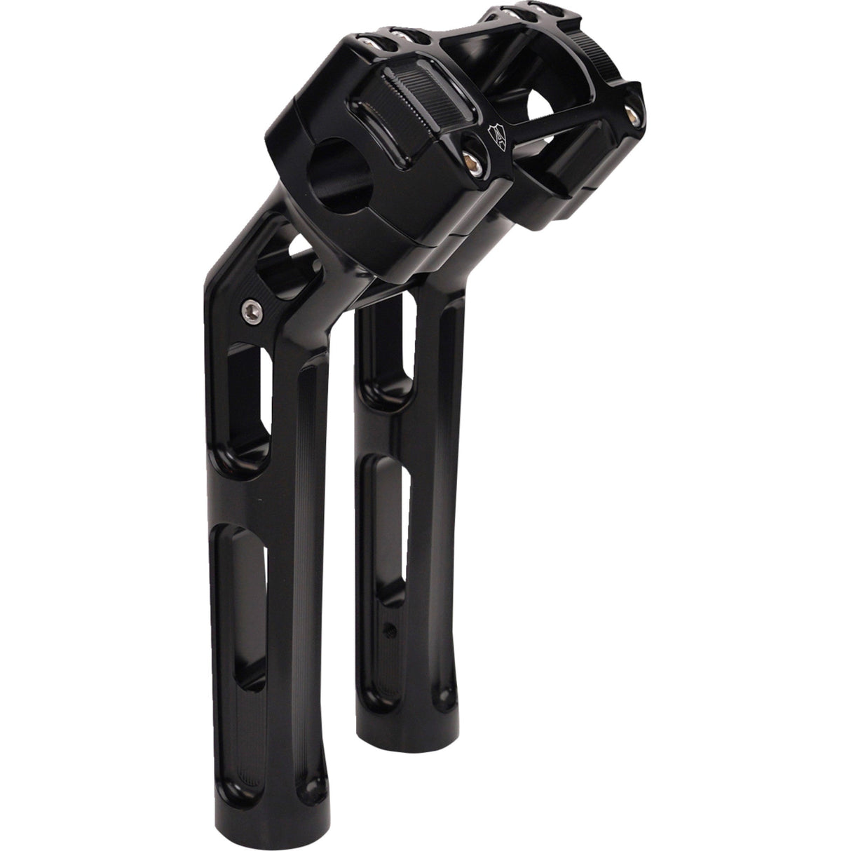 ARLEN NESS 0603-1144 520-053 Method Handlebar Riser - Risers - Method - Softail Gauge Cut-Out - 10" - Black