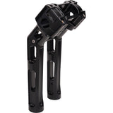 ARLEN NESS 0603-1144 520-053 Method Handlebar Riser - Risers - Method - Softail Gauge Cut-Out - 10" - Black