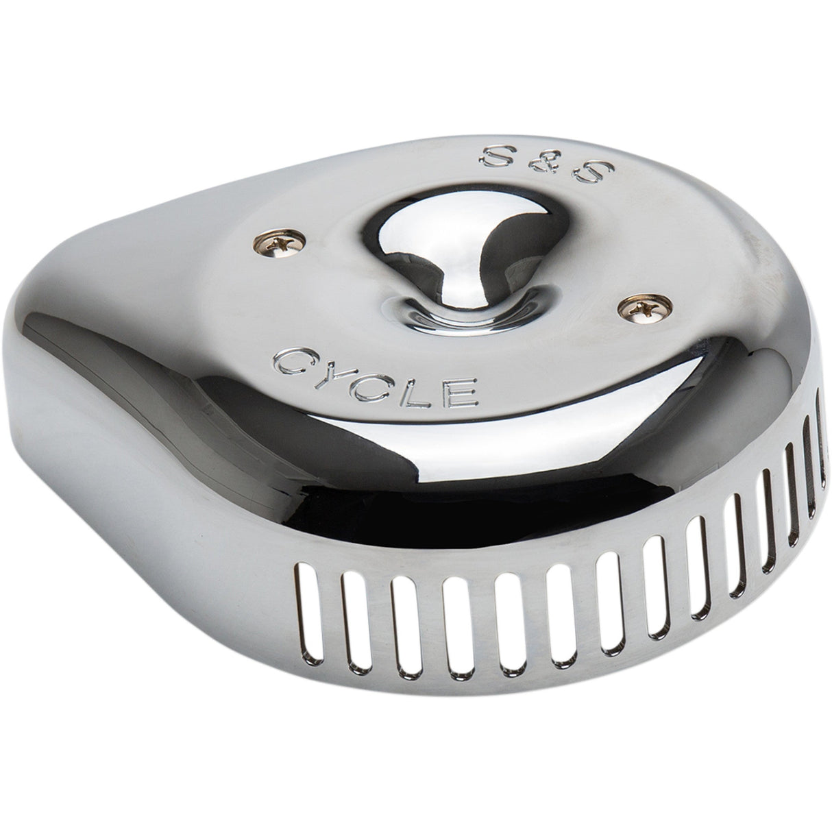 S&S Cycle Stealth Air Cleaner Cover Slasher Chrome - 170-0532