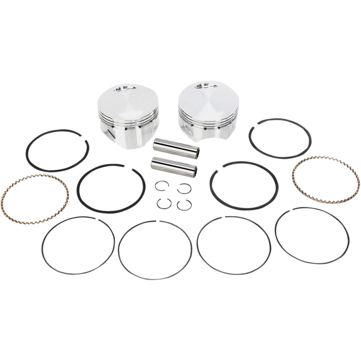 S&S CYCLE 92-1412 92-1412 Piston Kit for S&S Motors - for 113" Super Sidewinder® - 4.0" - +.020