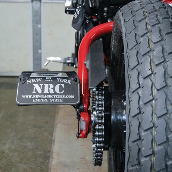New Rage Cycles 565-0183 FTR-SIDE SIDE MOUNT LICENSE PLATE IND