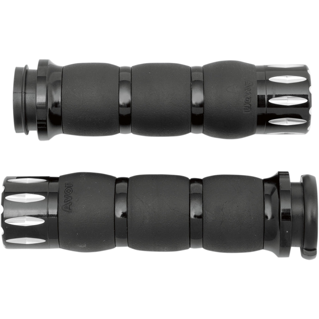 Avon Velvet Air Grips - AIR-96-AN-FL-RI For Harley Motorcycles 2008-2023