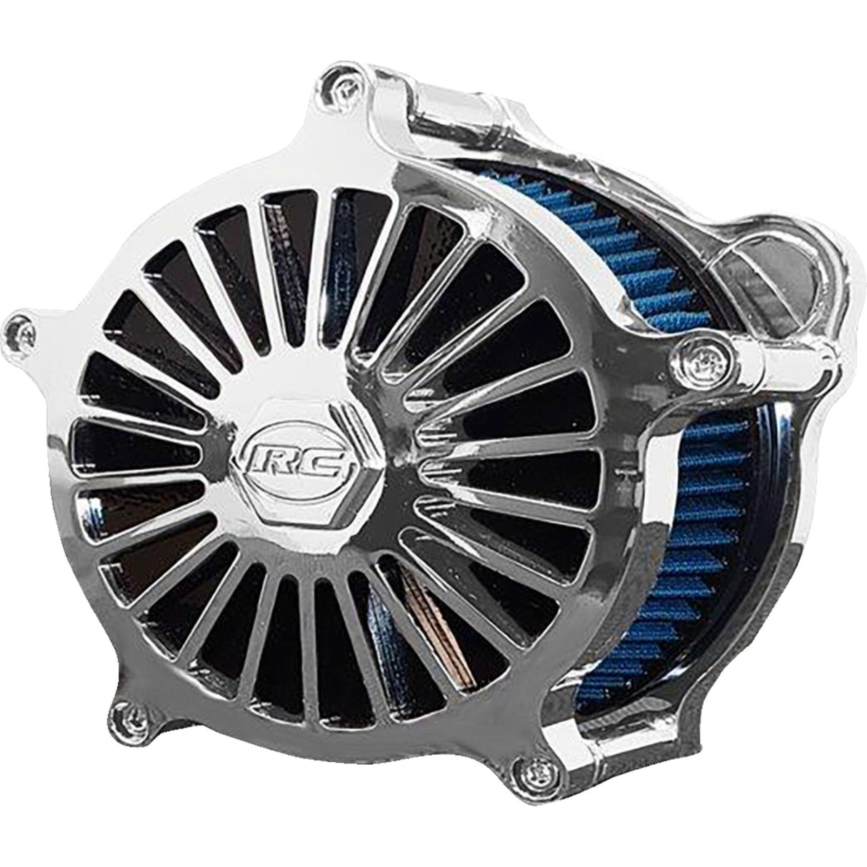 RC COMPONENTS 1010-2425 AC-09C-126C Airstrike Air Cleaner - Chrome