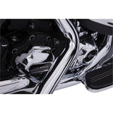 Ciro Engine Bolt Cover Caps Crown Diamond-Cut Chrome M8 - 70021 For Harley Motorcycles 2014-2026