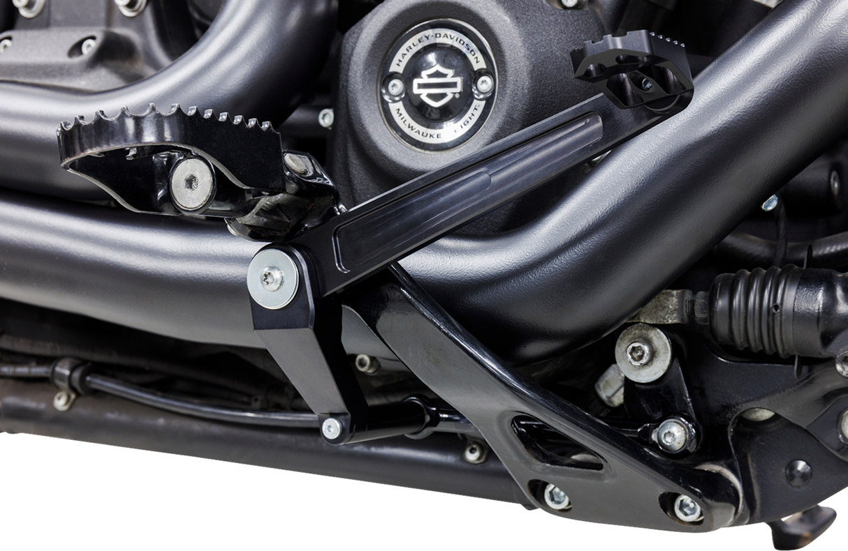 Brake Pedal - Mid-Mount - Black - 1610-0709