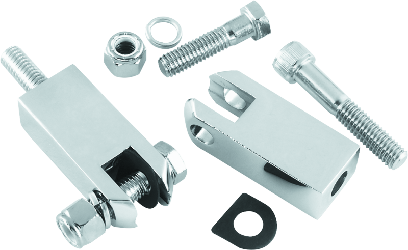 Bikers Choice 492863 83-03 Sportster Chrome Passenger Peg Mount Kit Replaces H-D 50610-80T