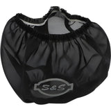 S&S CYCLE 1011-3120 170-0197 Pre-filter Rain Sock for Super Stock Air Cleaner - 1" Taller - Black - Super Sock Air Cleaner