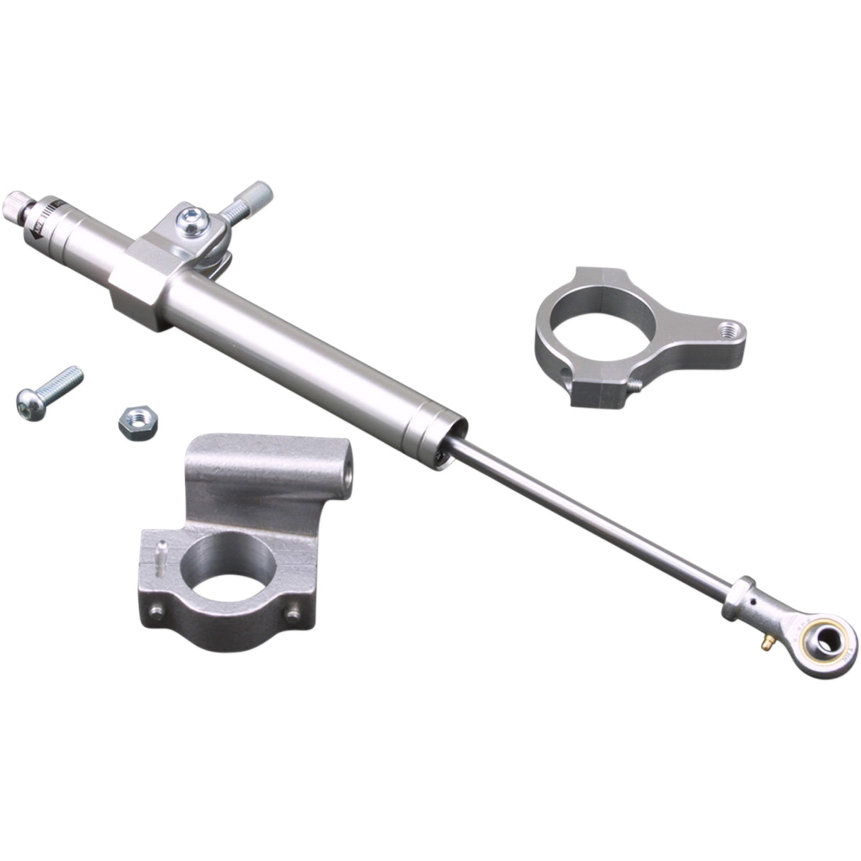 DRAG SPECIALTIES DS221907 Steering Damper Kits Steering Damper - Chrome - '84-'99 FXST