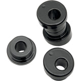 LA CHOPPERS 0602-0573 LA-7400-10B Angled Handlebar Riser Bushing Kit - Riser Adapter - 10° - Black