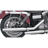 Khrome Werks 3" HP-Plus® Slip-On Mufflers Tapered - 202410A For Harley Dyna 1991-2005