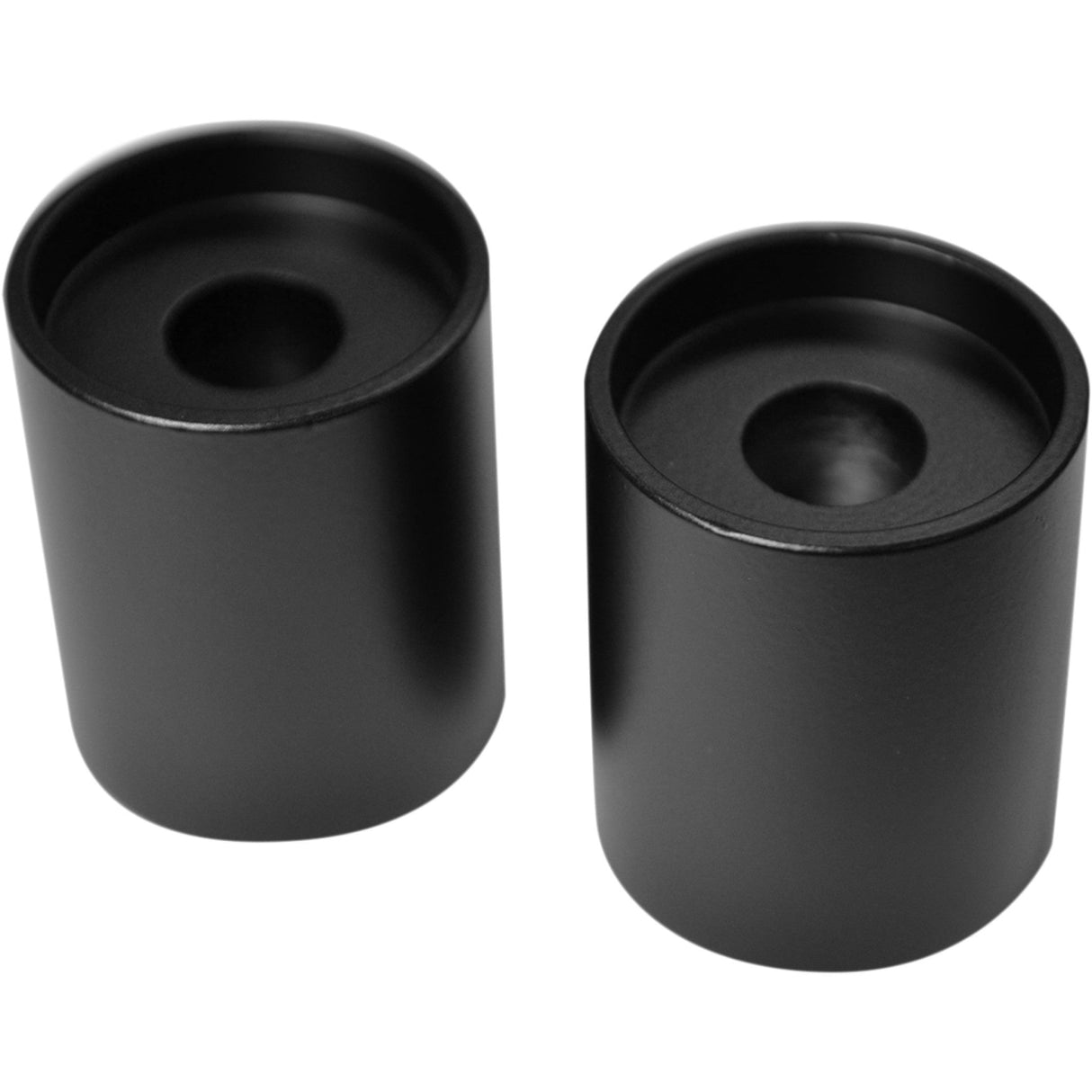 LA CHOPPERS 0602-0804 LA-7414-02M Handlebar Riser Extension Riser Extensions - 1-1/2" x 1-1/4" - Flat Black