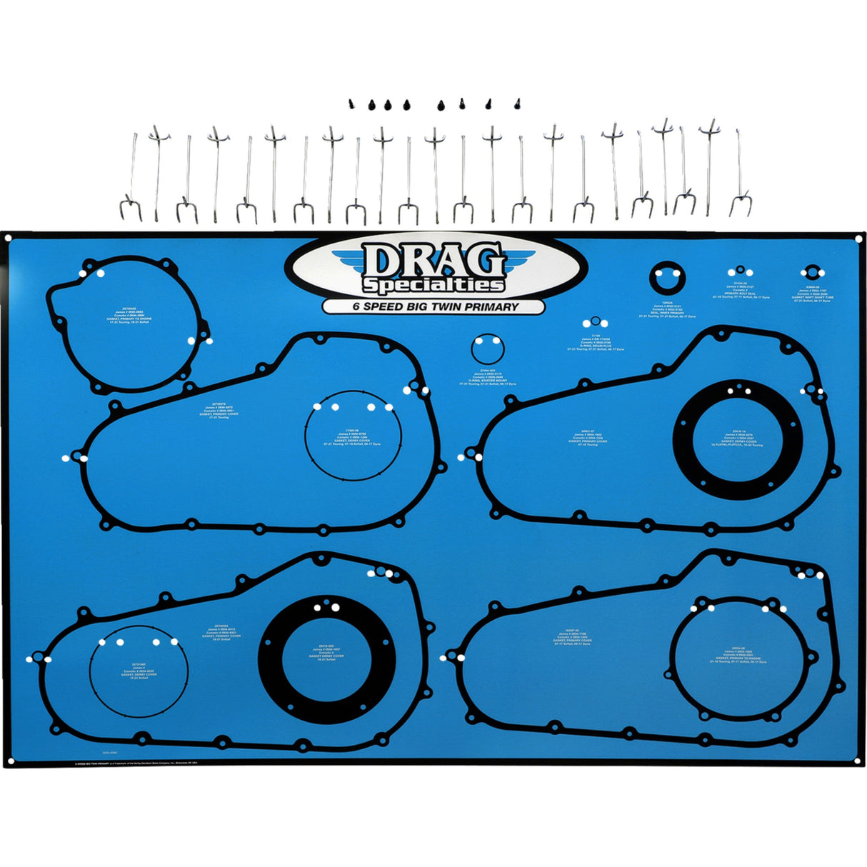 DRAG SPECIALTIES Gasket Board 6 - Speed