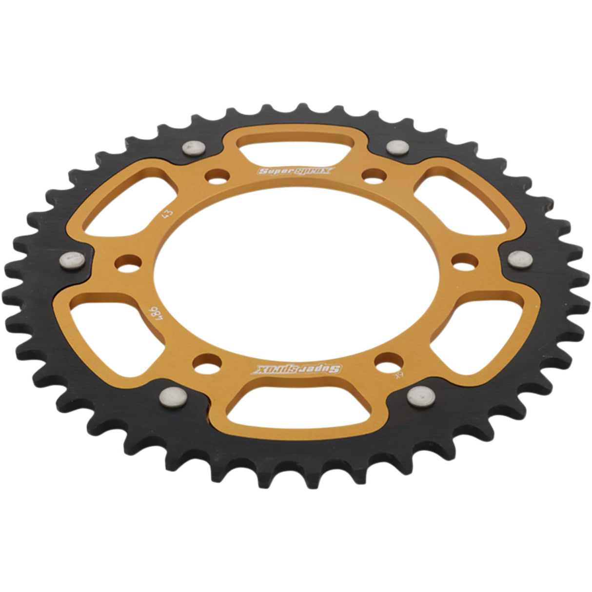 Supersprox Sprocket - RST-486-43-GLD Yamaha Motorcycles 1998-2021
