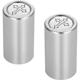 FIGURATI DESIGNS 3550-0347 FD41-DC-2545-SS Docking Covers cross - long - silver