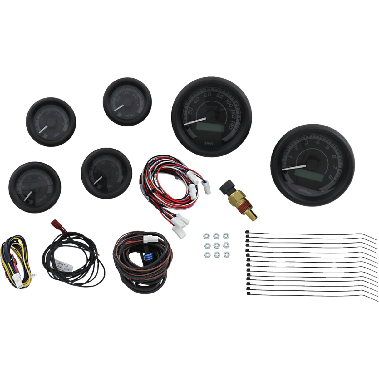 Dakota Digital 8604KGK Model Gauge Kit - MVX-8604-KG-K For Harley Touring 2004-2013