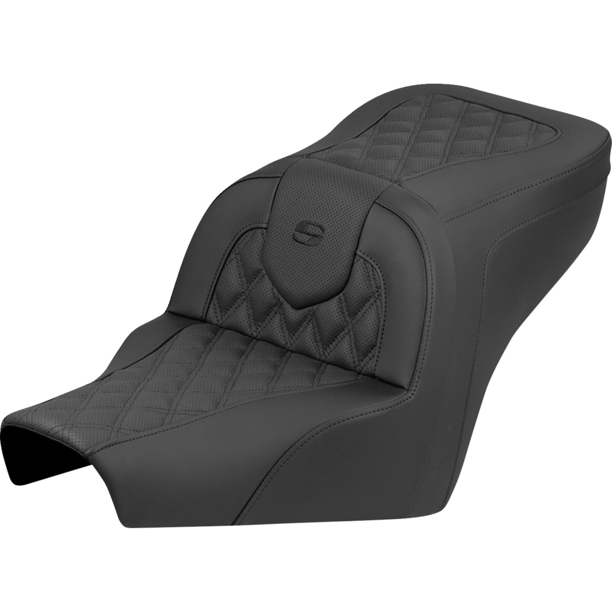 SADDLEMEN 0810-2508 B22-07-182 Roadsofa™ Seat lattice stitch - no backrest - bmw r18 '22-'25