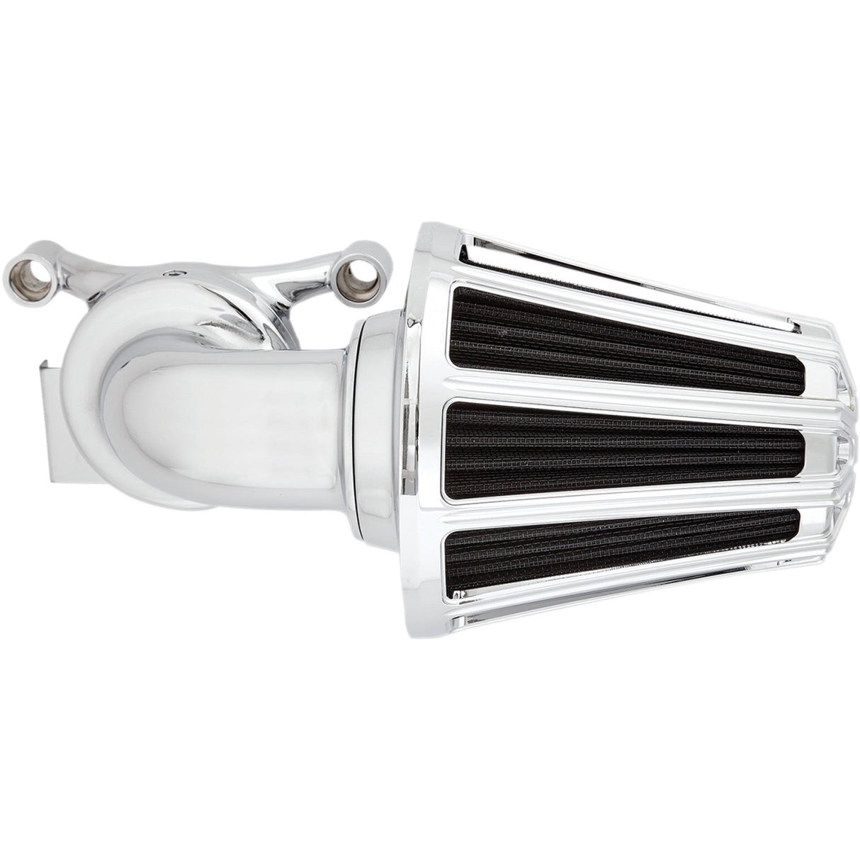 Arlen Ness Monster Sucker® Air Cleaner Kit — 10 Gauge Chrome - 81-030 For Harley Motorcycles 2017-2025