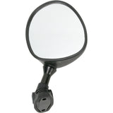 EMGO 20-86892 20-86892 OEM-Style Replacement Mirror Mirror - Side View - Oval - Black - Left