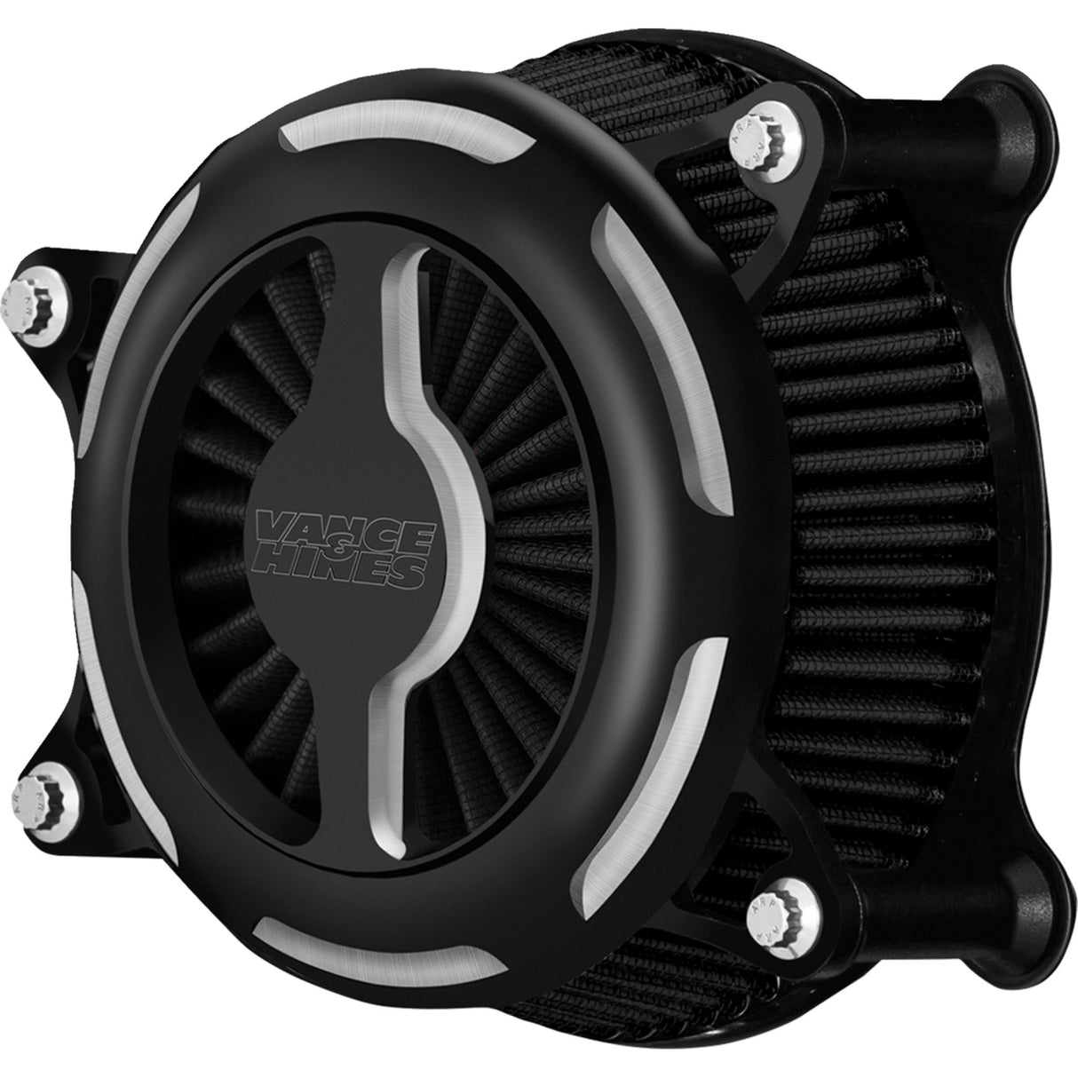 Vance & Hines VO2 Blade Air Intake Black Contrast - 40389 For Harley Sportster 1991-2022