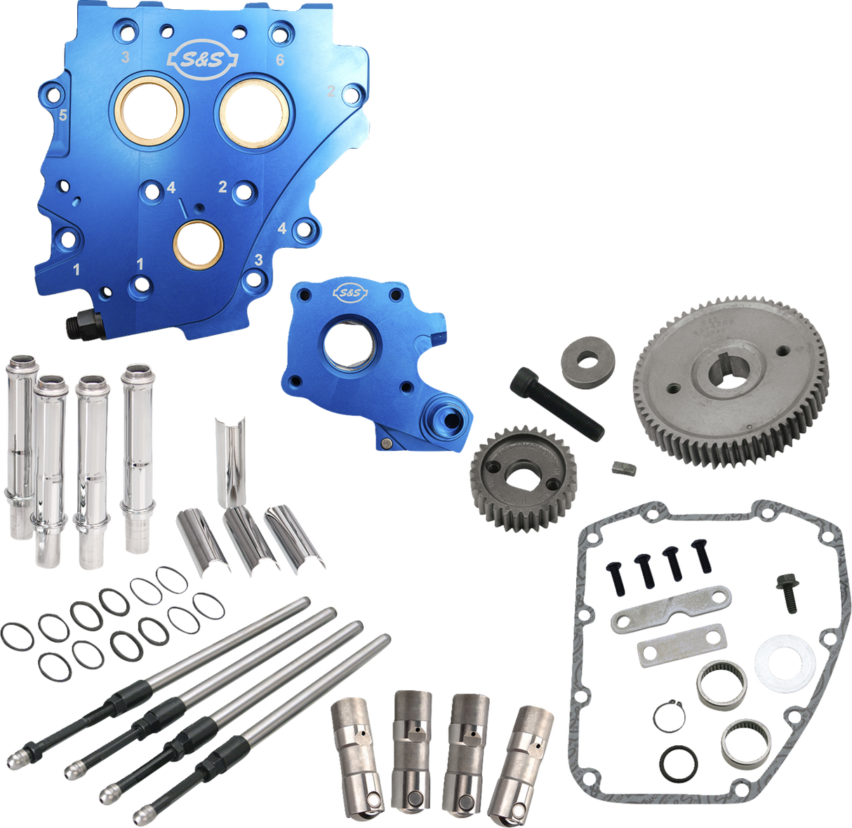 Cam Chest Kit without Cams for Gear Drive Twin Cam