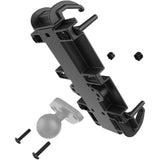 RAM MOUNTS 0603-0830 RAM-HOL-PD4238A Quick Grip Phone Holder with Ball Phone Holder - XL - Quick Grip™ - Ball