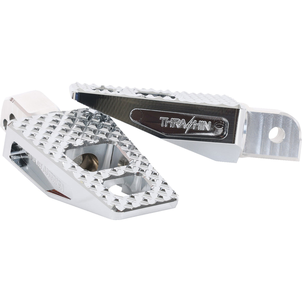 THRASHIN SUPPLY CO. 1620-2610 TSC-2020-3-SR P-54 Pegs - P-54 Footpegs - Rear - Chrome