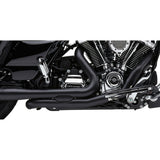 Cobra Pro Chamber 2-Into-2 Header System - 6255RB For Harley Touring 2017-2023