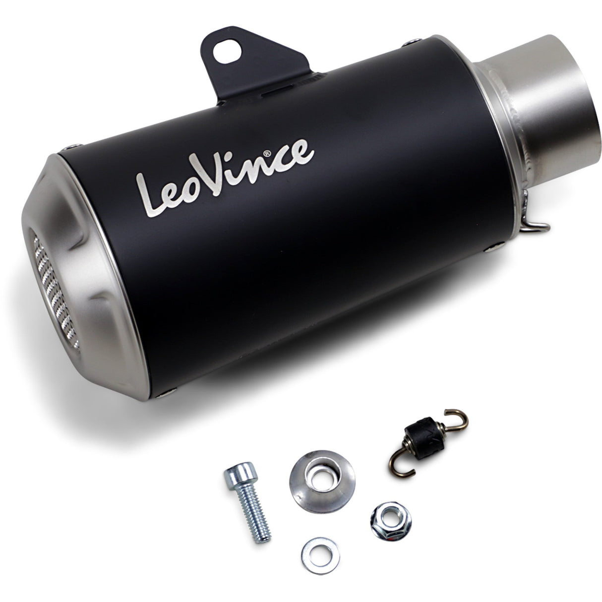 LEOVINCE 1811-3792 9746BU Universal LV-10 Slip-On Muffler 54mm  - black edition