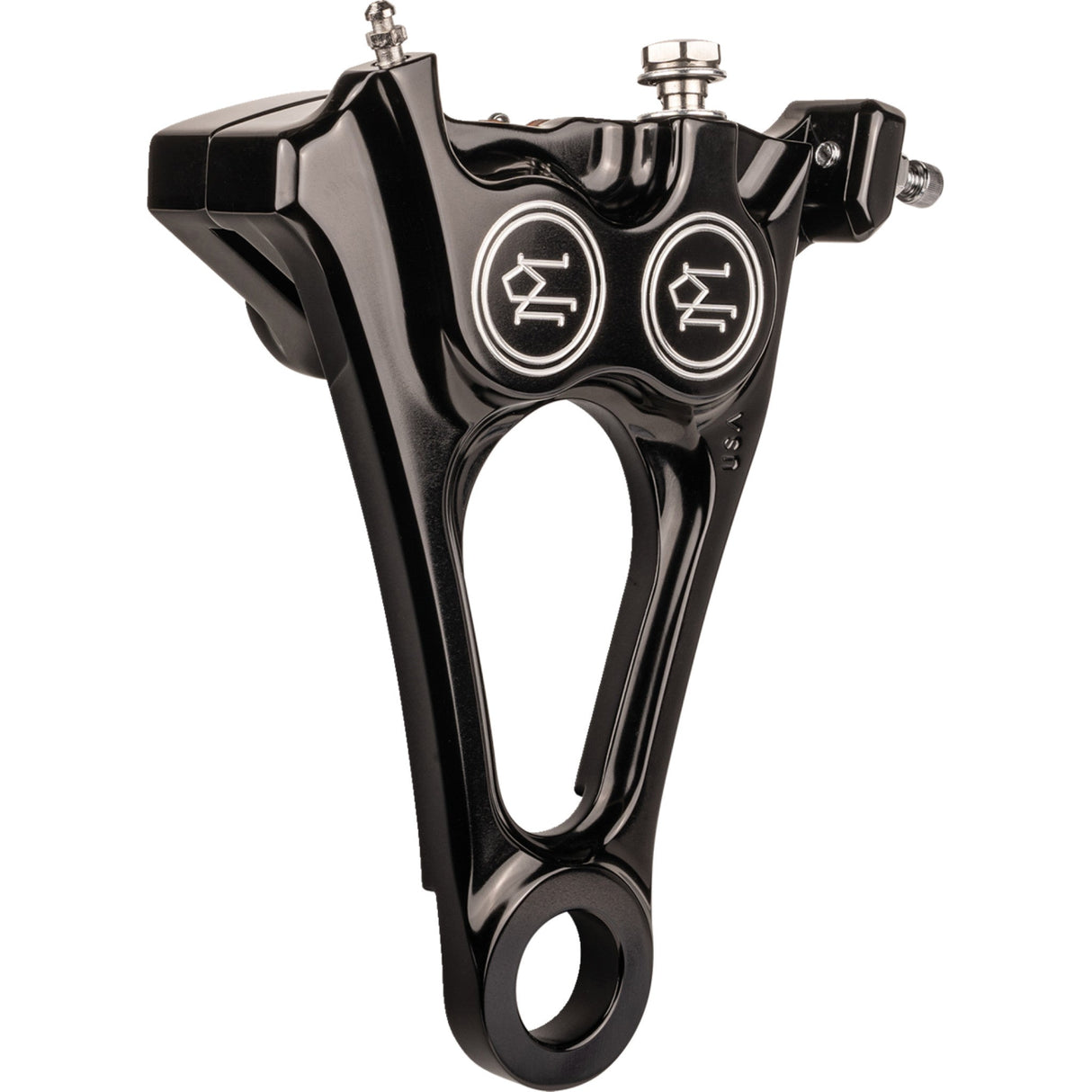 Performance Machine (pm) Brake Caliper - 1256-0084-BM For Harley Softail 2018-2022