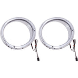 Ciro Shock & Awe® Multi-Color LED Speaker Accents Speaker LED Chrome - 42100 For Harley Touring 2014-2025