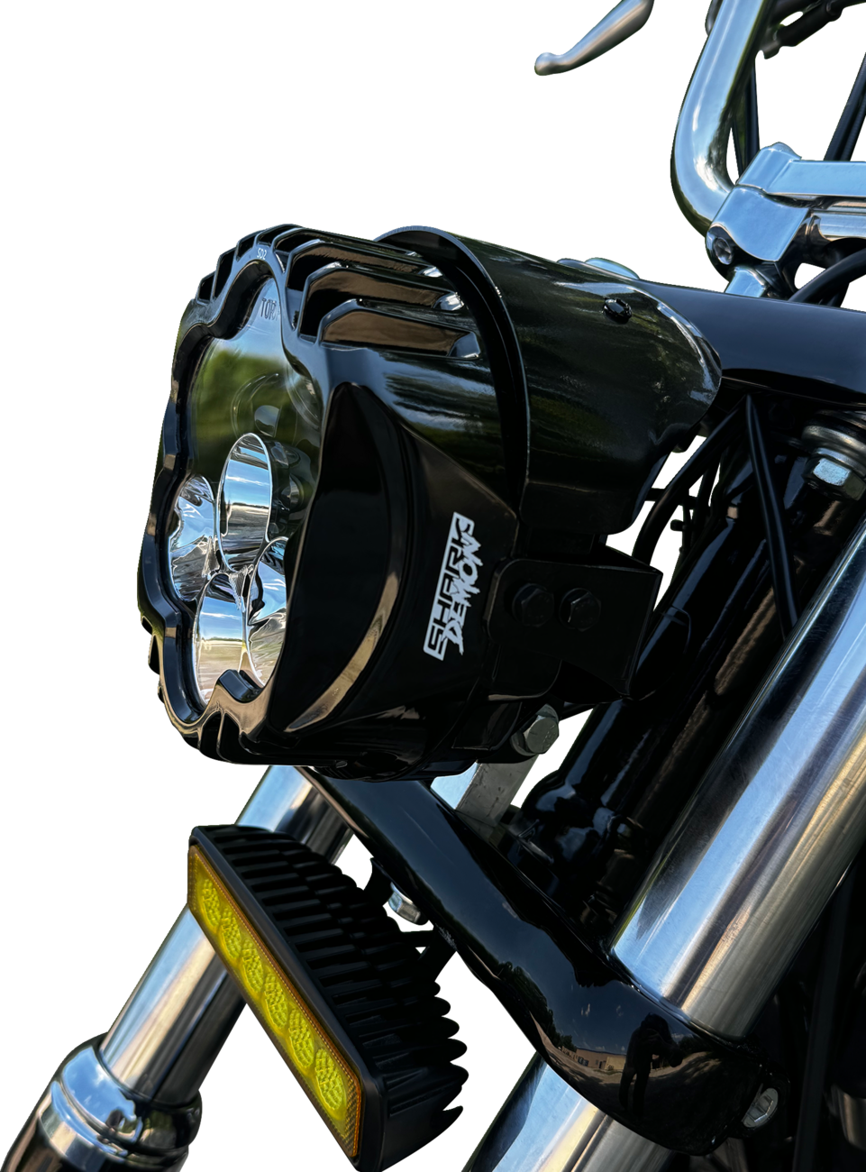 Shark Demon® Performance LED Pedestal Mount Headlight