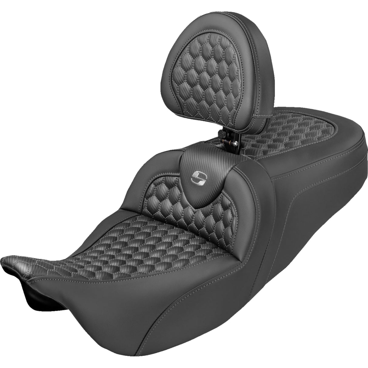 Saddlemen Roadsofa™ Seat - 808-07B-190B2 For Harley Touring 2008-2025