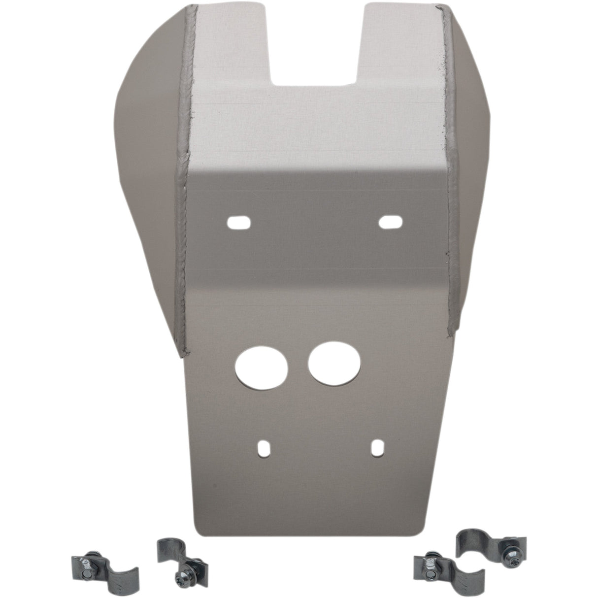MOOSE OFFROAD 0506-1357 282 Aluminum Skid Plate — Skid Plate Skid Plate - Silver - Suzuki - DR 200