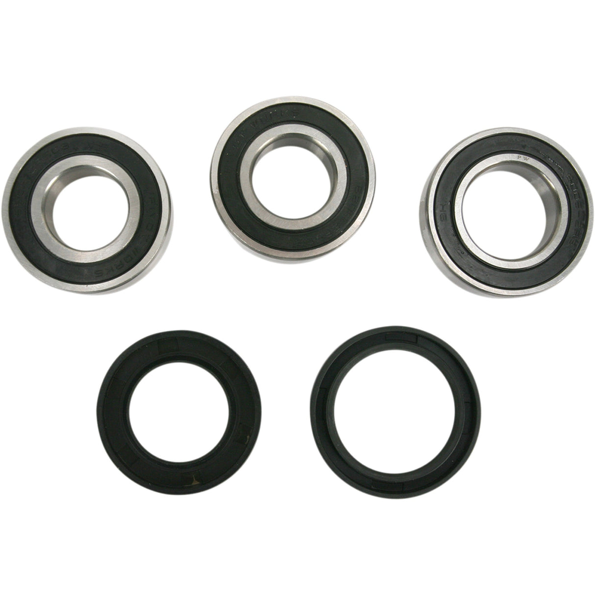 PIVOT WORKS 0215-0555 PWRWS-K21-000 Wheel Bearing and Seal Kit Wheel Bearing Kit - Rear - Kawasaki Ninja