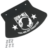 DRAG SPECIALTIES Mud Flap — POW-MIA - W x H