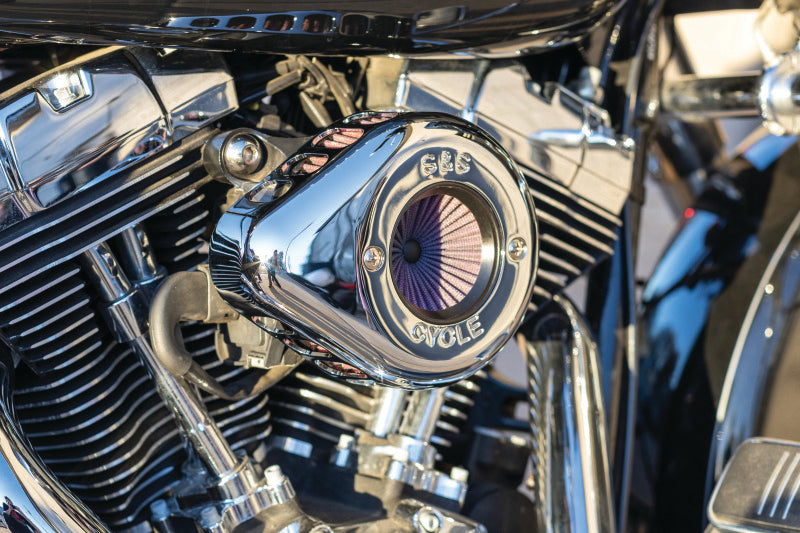 S&S Cycle BT Stealth Air Stinger Kit W Chrome Teardrop - 170-0721A For Harley Motorcycles 2001-2017
