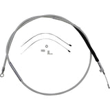 Magnum Shielding High-Efficiency Braided Sterling Chromite II® Clutch Cable /16" - 322826 For Harley Motorcycles 2006-2024