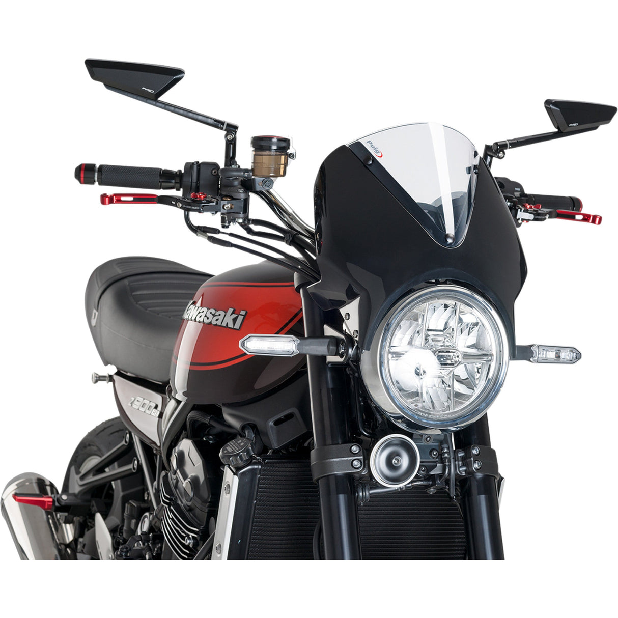 Puig Hi-Tech Parts Windshield - 003NW For Triumph Motorcycles 2001-2025 | Cagiva Raptor 125 2003-2012 | Daelim Roadwin 2006-2009