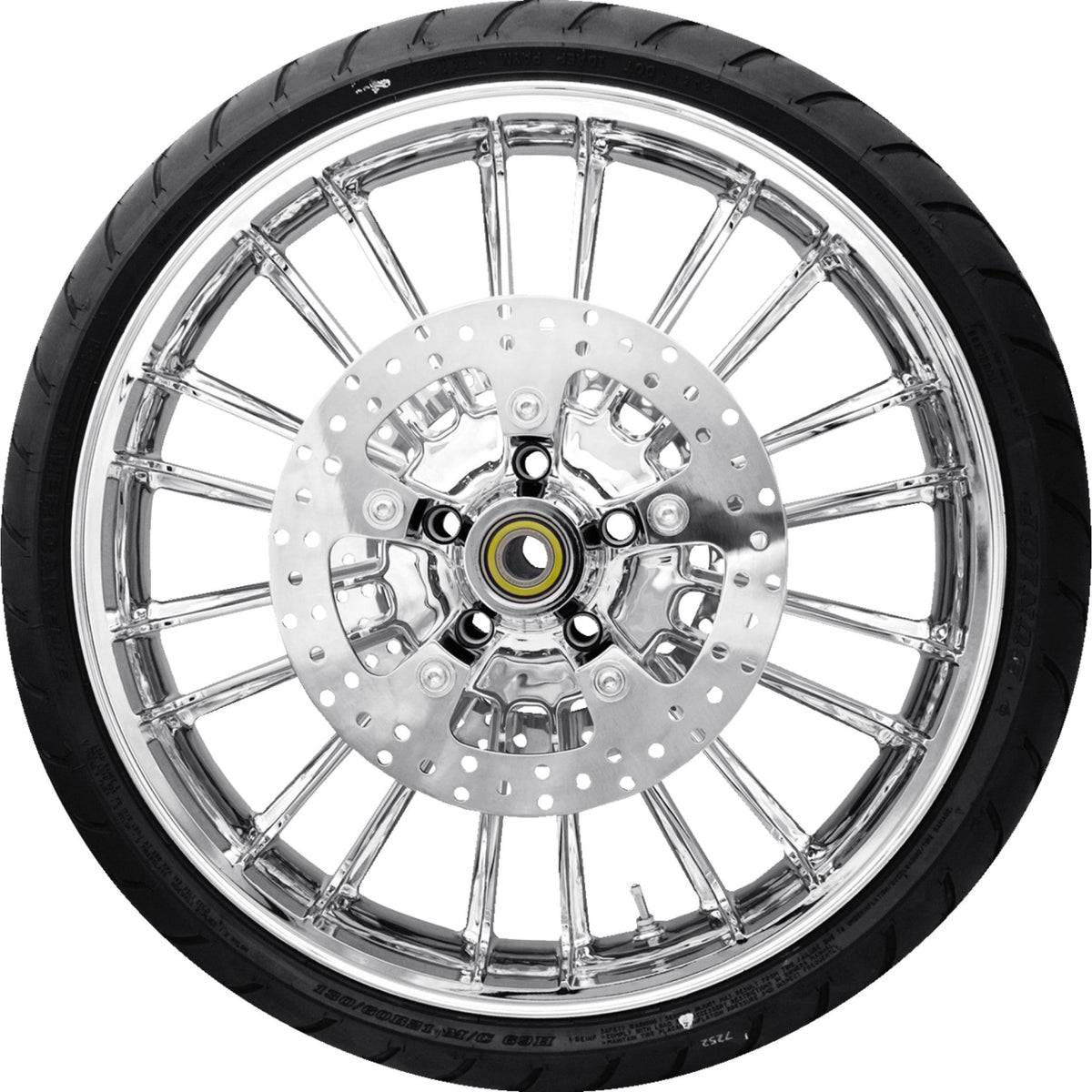 Coastal Moto Wheel - PKG-ATL213CH-24ABST For Harley Touring 2023-2026