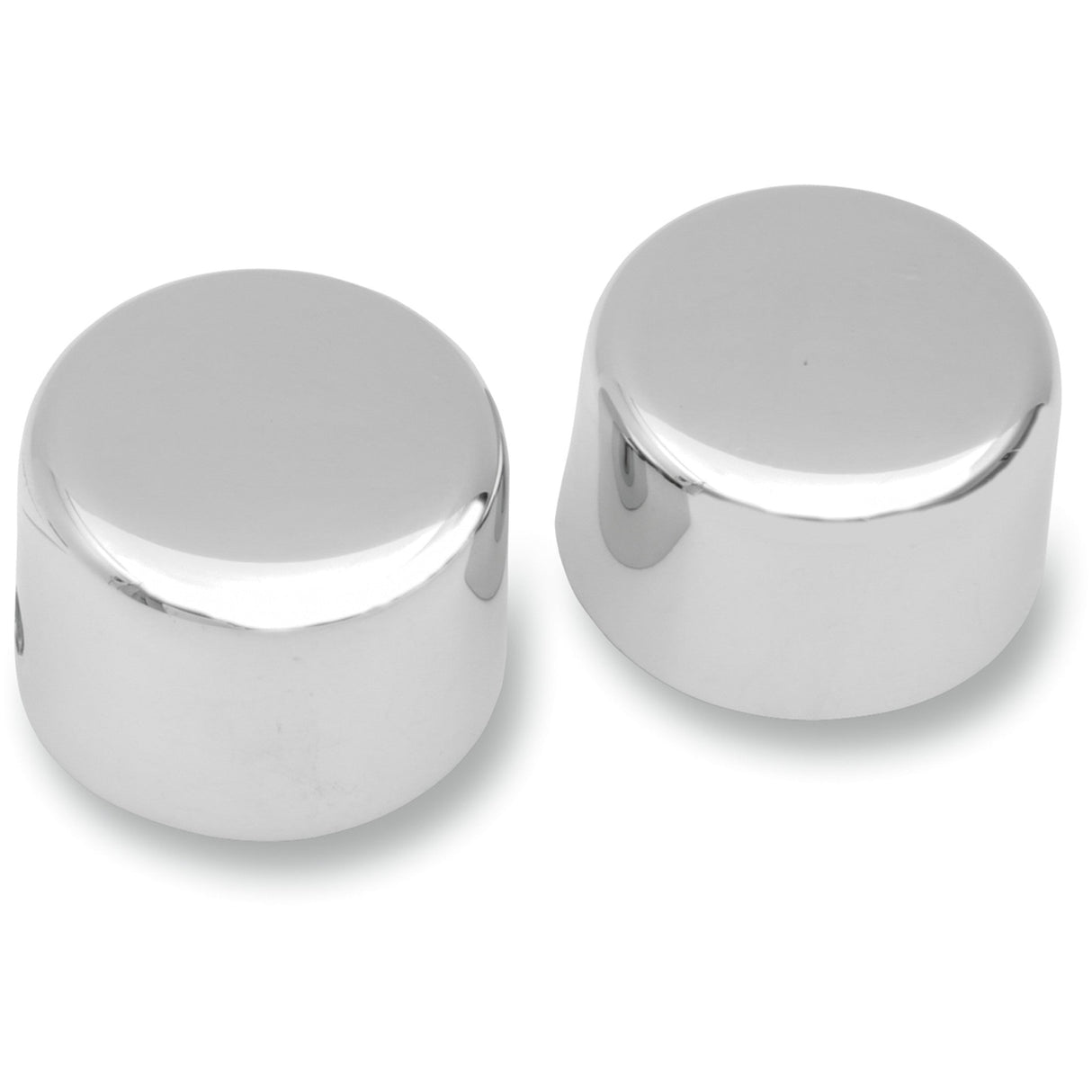 Drag Specialties Chrome Axle Cap For 3/4" Axle Front Pair For Harley Motorcycles 1972-2006